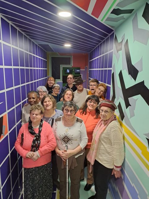 le groupe d'Indre et Loire à un  escape game