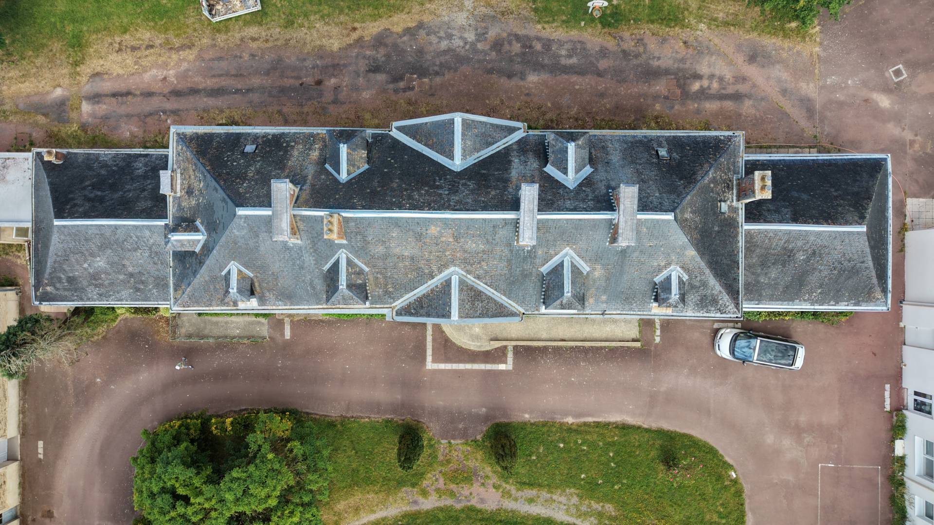 Terre Neuve bâtiment vu du dessus